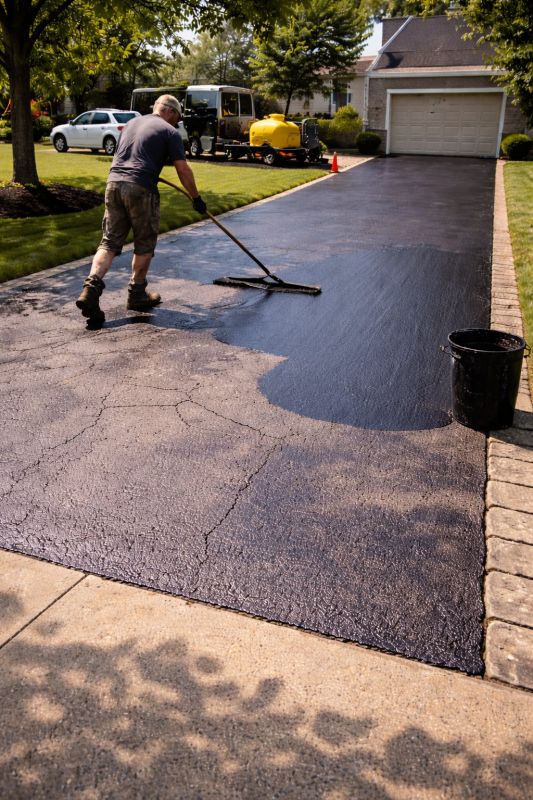 Asphalt Driveway Sealing in Tampa, FL