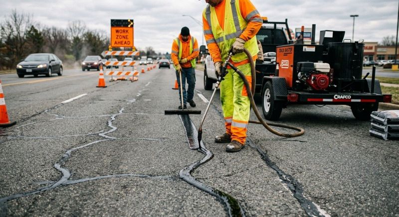 Asphalt Slurry Sealing in Greenville, SC