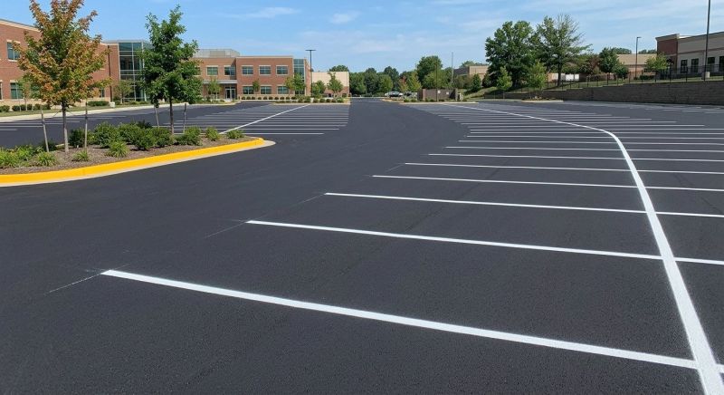 Asphalt Striping in Alpharetta, GA