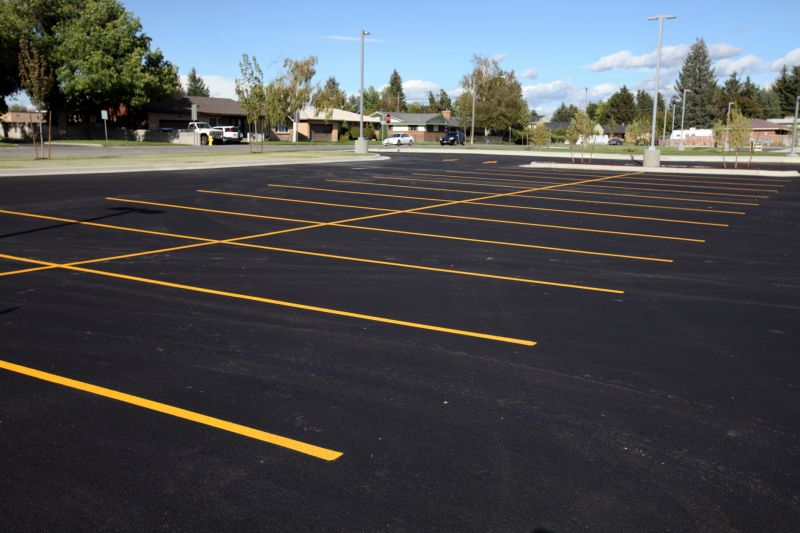 Asphalt Striping in Roswell, GA