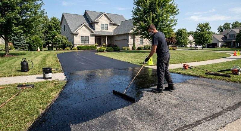Driveway Sealcoating in Grand Rapids, MI